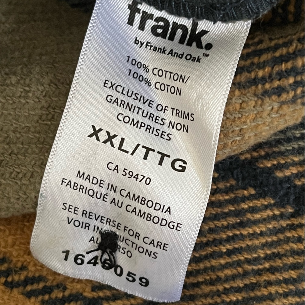 Frank. by Frank and Oak Flannel Shacket - Picture 9 of 11